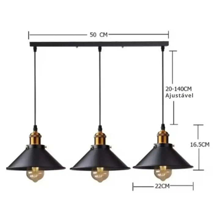 Abajur e luminárias Casavelle – peças refinadas que elevam qualquer ambiente