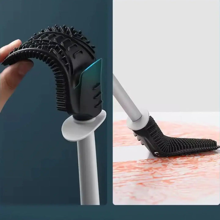 Escova sanitária com suporte Casavelle, design moderno e eficiencia.