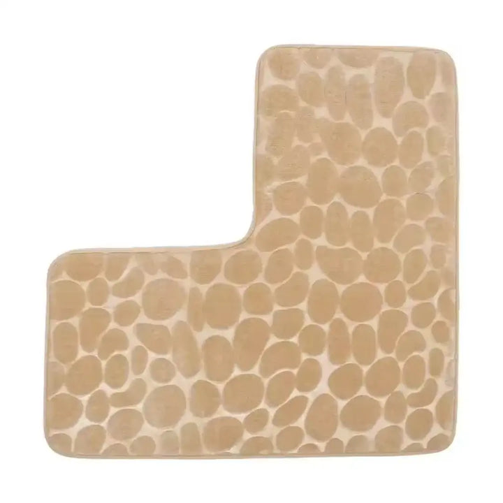 Tapete absorvente para banheiro, mantém o piso seco com sofisticação e praticidade.